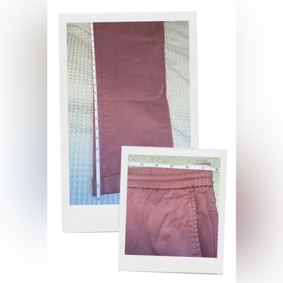 Todd Snyder Size Large Drawstring Chino Trousers in a Dusty Rose - Picture 13 of 13